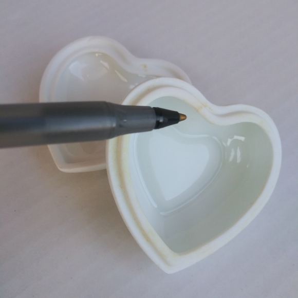 Limoges Porcelain Heart Trinket Box - Picture 9 of 15